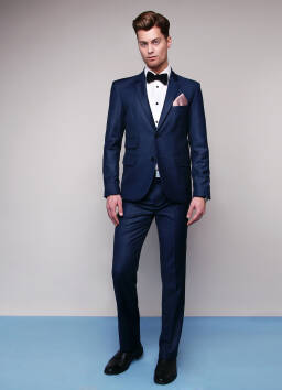 Garnitur Milan Suit w kolorze ciemno atramentowym