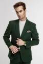 TUSCANY Suit - garnitur w kolorze zieleń butelkowa 